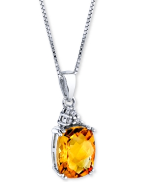 image of Citrine (2-3/4 ct. t.w.) & Diamond Accent 18