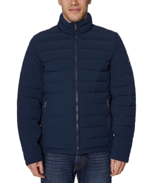 Nautica Men's Big and Tall Stretch Reversible Jacket
