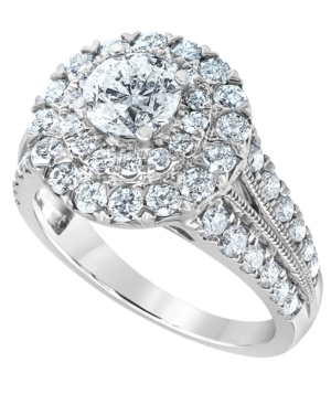 image of Diamond Engagement Ring (2 1/2 ct. t.w.) in 14K White Gold