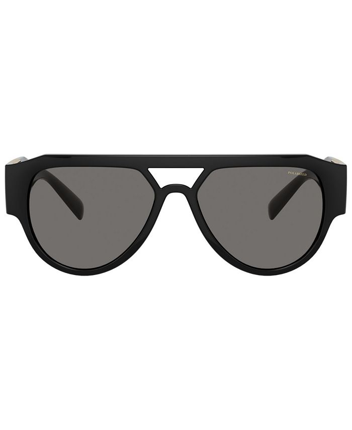 Versace Polarized Sunglasses, VE4401 57 - Macy's