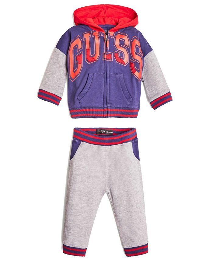 guess logo joggers