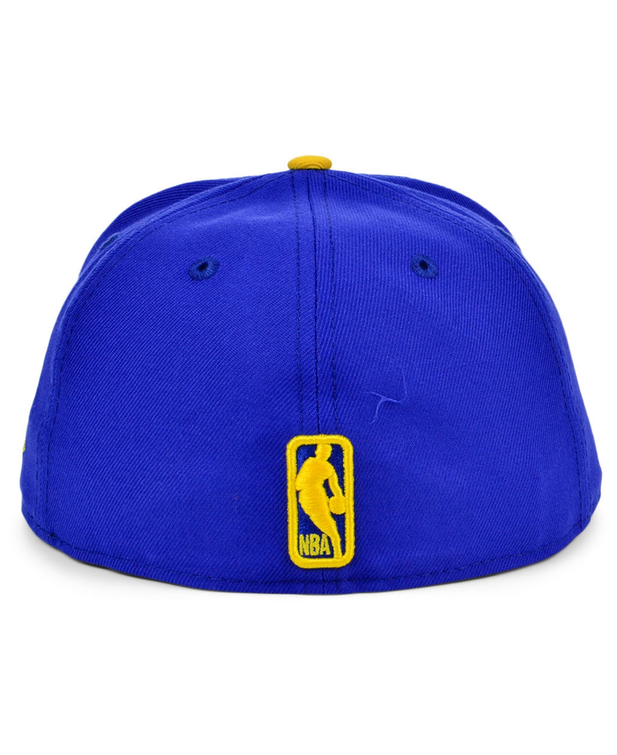 New Era Golden State Warriors Basic 2-tone 59fifty Cap In Royal,gold