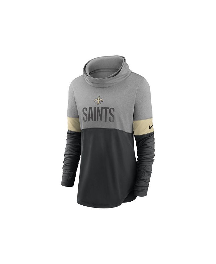 Nike New Orleans Saints Women's Cowl Neck Long Sleeve Shirt - Macy's