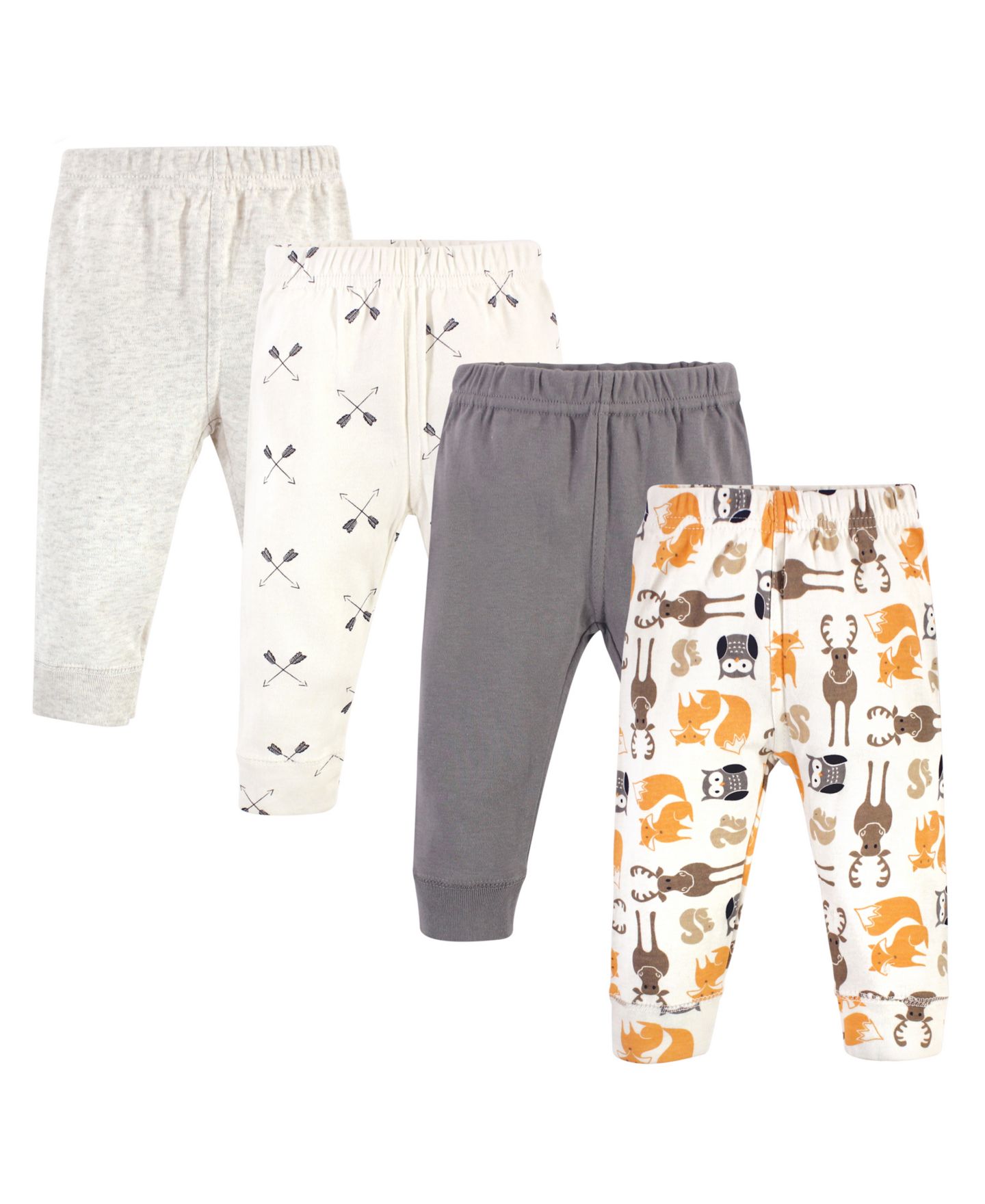 Брюки Hudson Baby 4-Pack Pants для мальчиков, цвет: Тёмно-зелёный — фото 1