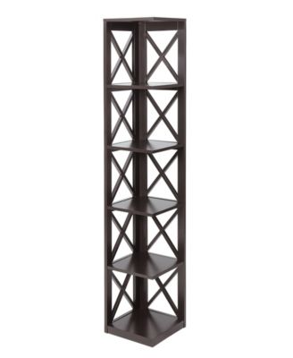 Oxford 5 Tier Corner Bookcase
