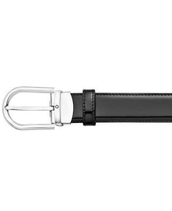 Montblanc - Men's Horseshoe-Buckle Leather Belt