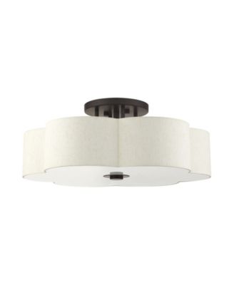 Solstice 6 Lights Semi Flush