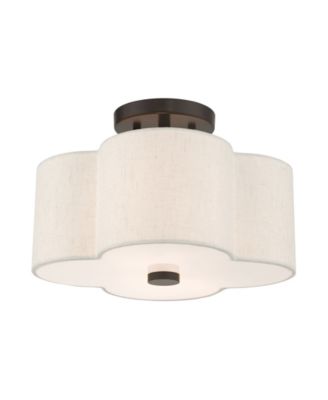 Solstice 2 Lights Semi Flush