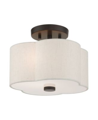 Solstice 2 Lights Semi Flush