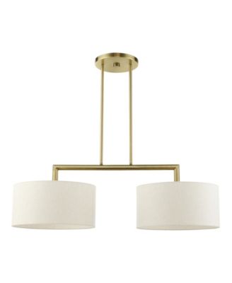 Meridian 2 Lights Linear Chandelier