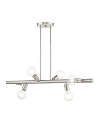 Bannister 6 Lights Linear Chandelier
