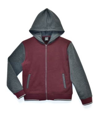 Big Boys Charlie Varsity Zip Up Hoodie Made For Macy's