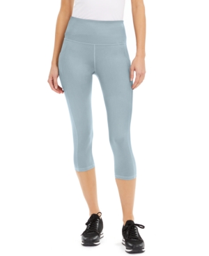Ideology High-Rise Side-Pocket Cropped Leggings Created for Macy's