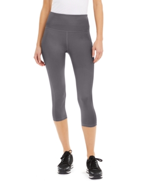 Ideology High-Rise Side-Pocket Cropped Leggings Created for Macy's