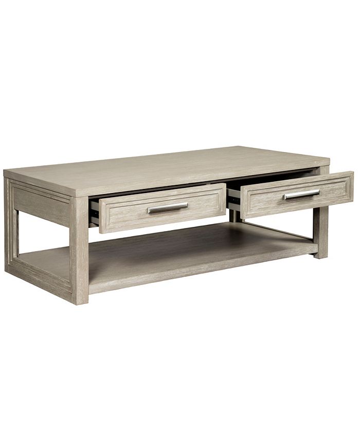 Furniture Cascade Rectangular Coffee Table Macy's