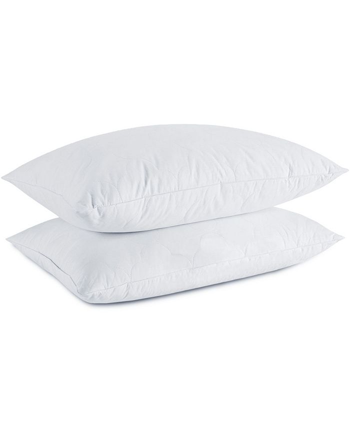 UNIKOME Standard Queen Down Feather Bed Pillows 2 Pack Macy s