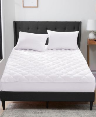 Four Leaf Clover Quilted Down Alternative Mattress Pad, Twin