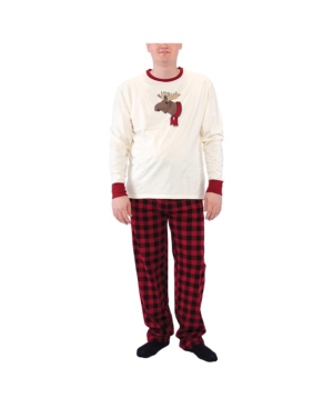 image of Touched by Nature Big Boy-s Family Holiday Pajamas