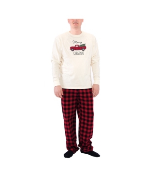 Touched by Nature Big Boy's Family Holiday Pajamas