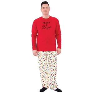 Touched by Nature Big Boy's Family Holiday Pajamas