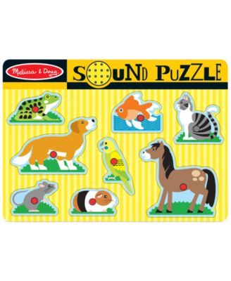 Melissa and Doug Kids Toy, Pets Sound Puzzle
