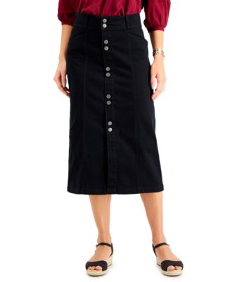 macys jeans skirts