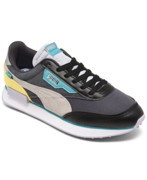 image of Puma Women-s Future Rider Soft Metal Casual Sneakers from Finish Line