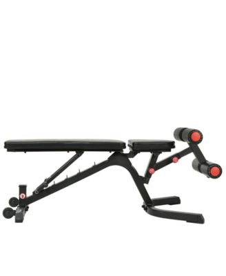 Fully Adjustable Power Zone Utility Heavy Duty Weight Bench with 500 lb Max Weight, Black
