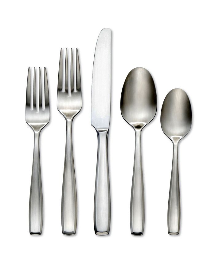 Macy's Harper 18/10 Satin Finish Flatware Set, 65 Piece Macy's
