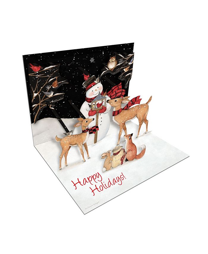 The Gift Wrap Company Pop Up Holiday Cards Set - Macy's