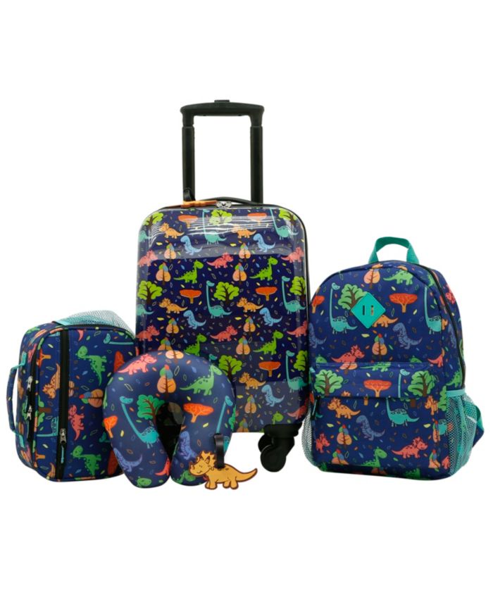 Travelers Club Traveler's Club Kid's 5PC Luggage Set & Reviews - Kids' Luggage - Luggage - Macy's