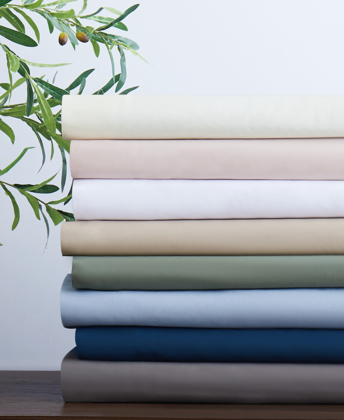 Cannon Heritage Solid Twin Xl 4 Piece Sheet Set In Beige,khak