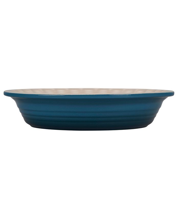 Le Creuset 9" Enameled Stoneware Heritage Pie Dish Macy's