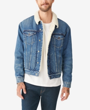 Lucky Brand Men's Sherpa Trucker Jacket