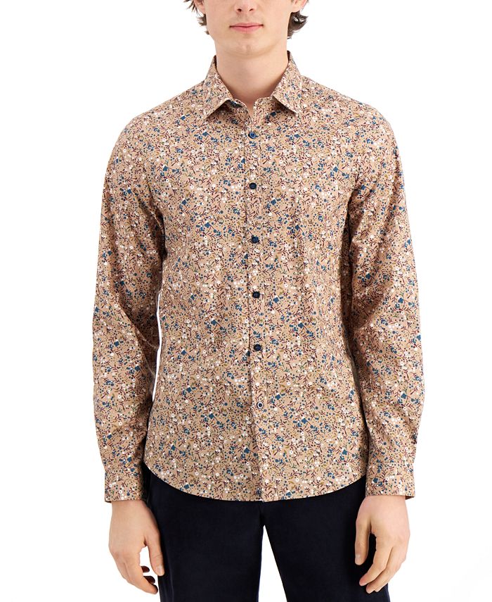 Paisley & Gray Men's Limited Edition Spread Collar Shirt - Macy's