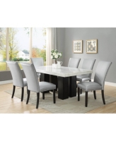 Closeout! Camila 7-Pc. Dining Set (Rectangle 70