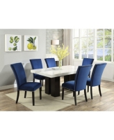 Closeout! Camila 7-Pc. Dining Set (Rectangle 70