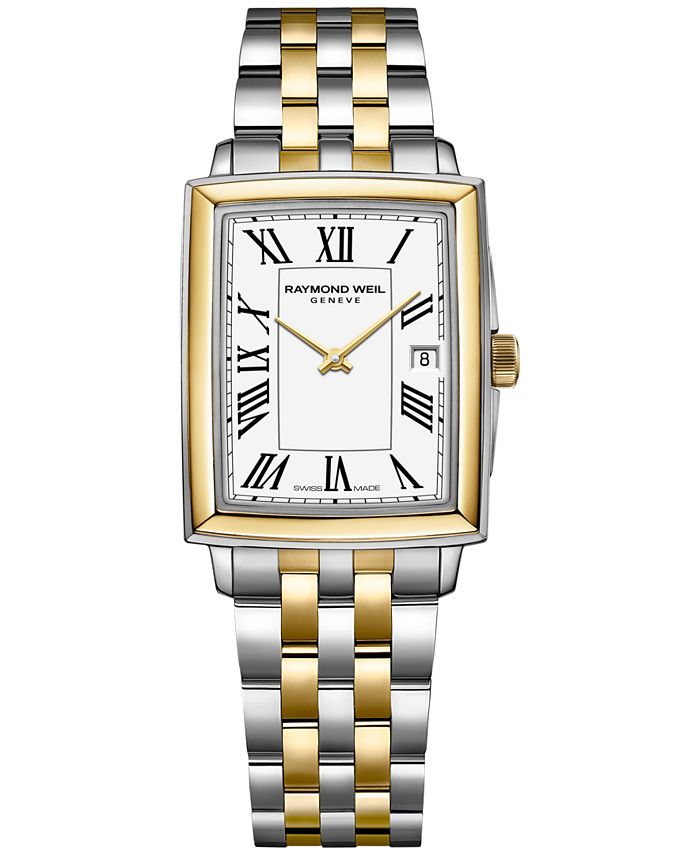 Raymond Weil - Women's Swiss Toccata Gold PVD & Stainless Steel Bracelet Watch 25x35mm