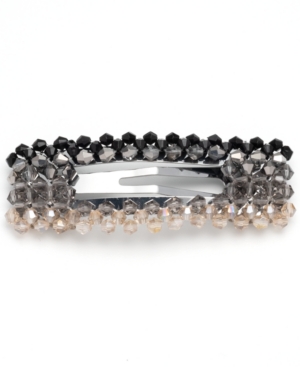 image of lonna & lilly Silver-Tone Ombre Beaded Hair Barrette