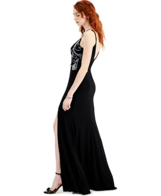 Say Yes to the Prom Juniors' Beaded Gown, Created for Macy's