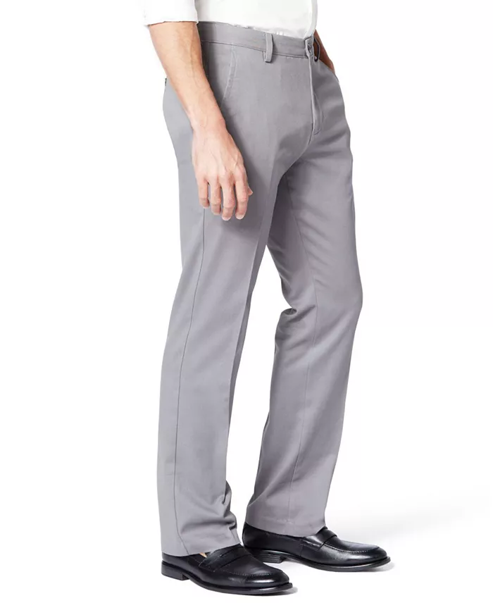 Men's Easy Slim Fit Khaki Stretch Pants - thumbnail 8