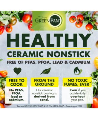 Valencia Pro Healthy Ceramic Nonstick 8-Qt. Stockpot with Lid