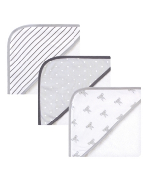 Hudson Baby Boys and Girls Cotton Rich Hooded Towels