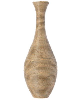 Uniquewise Trumpet Design Artificial Rattan Floor Vase - Macy's