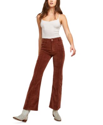 Free People - Firecracker Corduroy Flared Jeans
