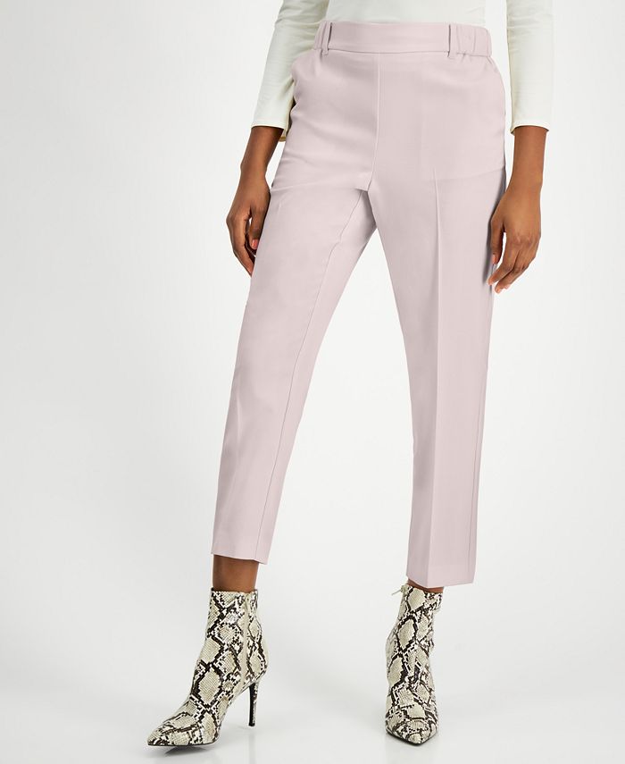 Alfani Plus Size Pull-On Cropped Pants, Created for Macy's - Macy's