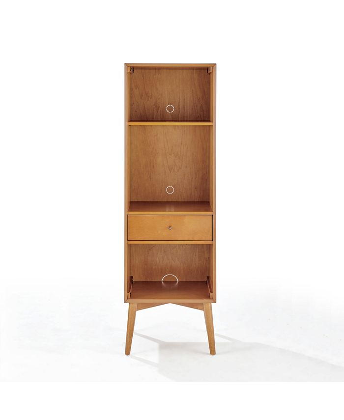 Crosley Landon Record Storage Bookcase Macy's
