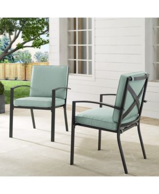 Kaplan 2 Piece Outdoor Dining Chair Set