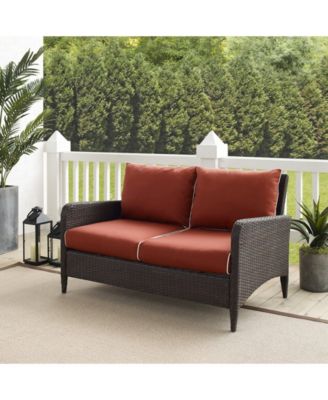Kiawah Outdoor Wicker Loveseat
