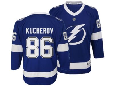 Outerstuff - Tampa Bay Lightning Kids Player Replica Jersey Nikita Kucherov